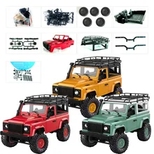 D90k 1/12 2,4G пульт дистанционного управления RC автомобиль DIY Набор внедорожный радиоуправляемый светодиодный автомобиль DIY строительный набор машины на пульте дистанционного управления игрушки