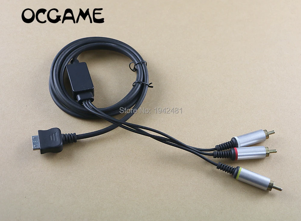OCGAME 5pcs/lot Wholesale High Quality Audio Video AV Cable For PSP GO