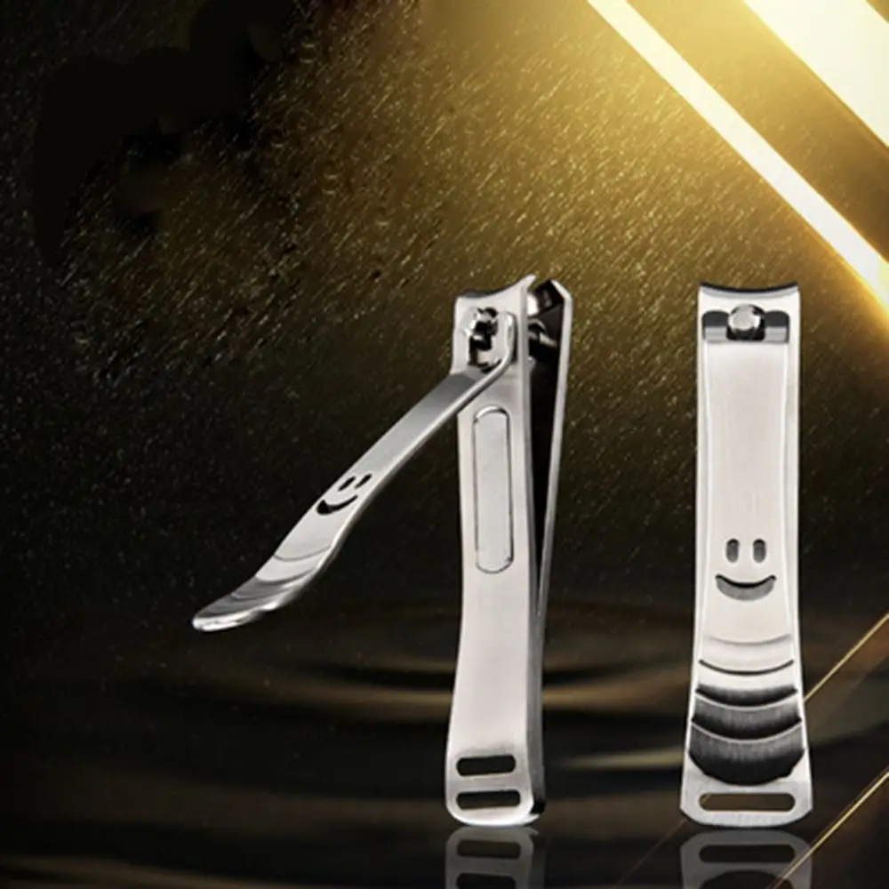 

1pc Smiley Nail Clippers High-grade Stainless Steel Trumpet Cute Smile Nail Cutter Trimmer Manicure Ingrown Cutter Pedicure Care