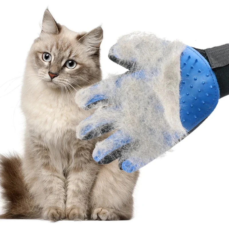 Cat Grooming Glove For Cats Deshedding Brush Glove Product Pet Dog Back