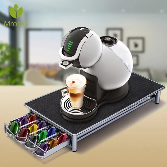 Best Offers 36 Cup Nespresso Coffee Capsules Pod Holder Storage Stand Rack Drawers Stainless Steel Coffee Capsules Shelves Organization Case Best Offers 36 Cup Nespresso Coffee Capsules Pod Holder Storage Stand Rack Drawers Stainless Steel Coffee Capsules Shelves Organization Case