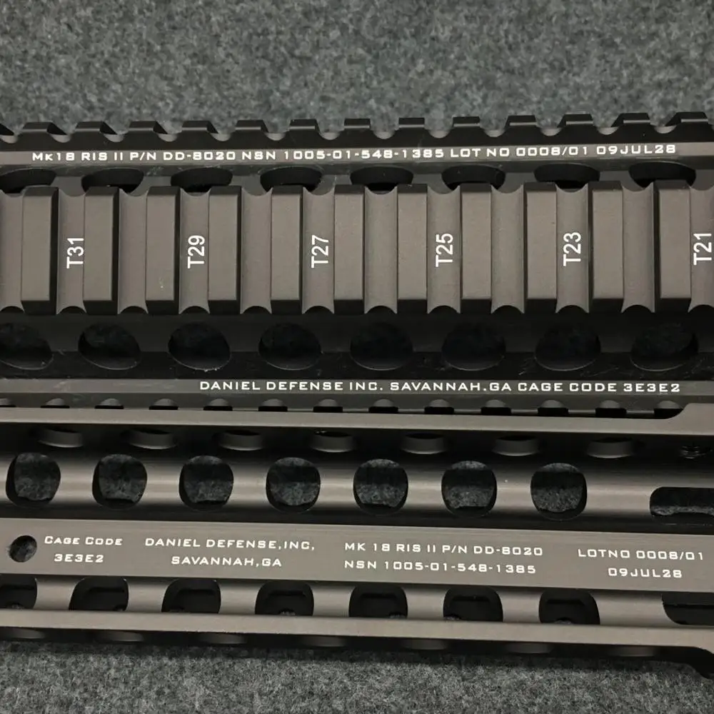 9 дюймов CNC MK18 RisII Picatinny Handguard тактический рельс для Jinming Gen9 J9 водный гель шар бластер страйкбол AEG