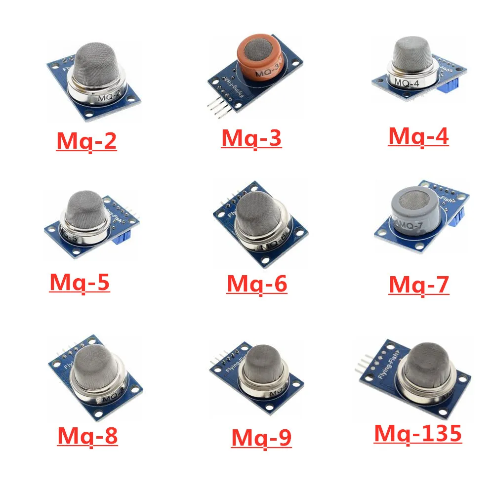 

MQ-7 Detection Smoke methane liquefied Gas Sensor Module for Arduino Starter DIY Kit