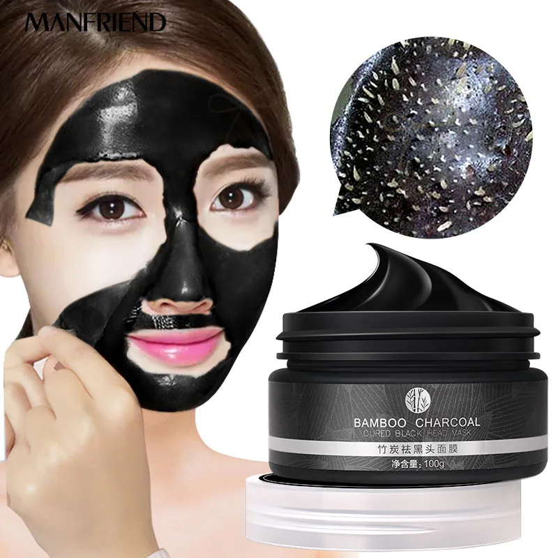 Bamboo Charcoal Blackhead Mask Skin Care Deep Cleaning Adsorption Dirt Removing Blackhead