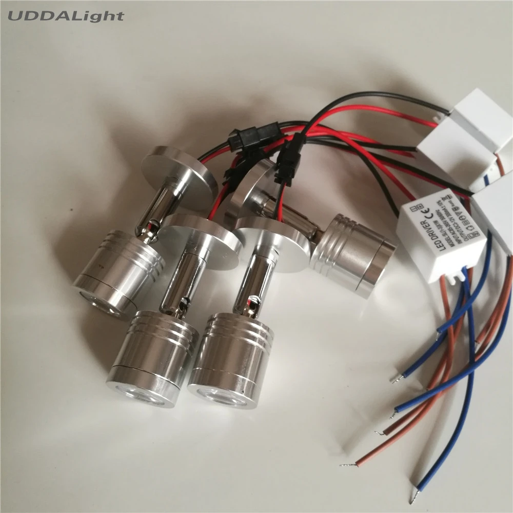 Настенный светильник для помещений 1-3w resssed in 12 v/85-265 v led cucina