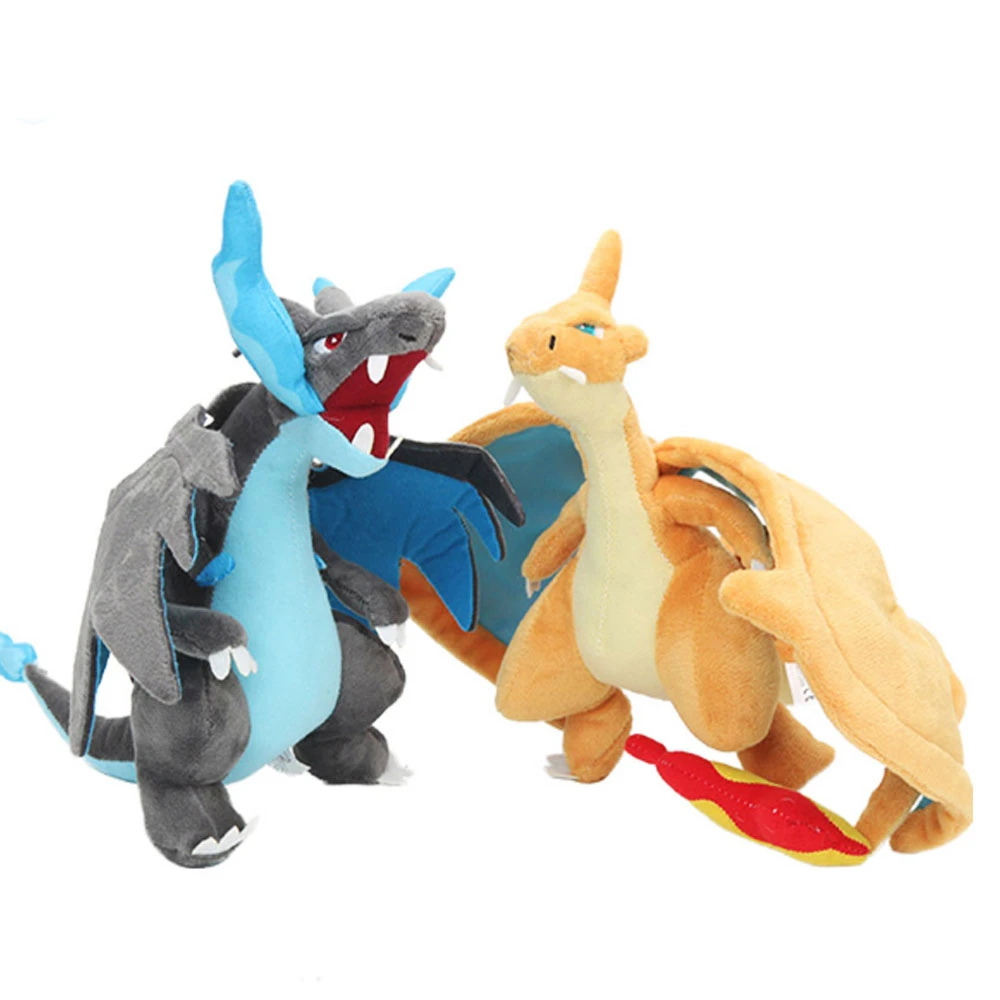25 Cm Charizard Plush Toy Mega Evolution Charizard X Y Plush Toy Doll Soft Stuffed Animal Toys Gift For Kids Children With Toys Gift Mega Evolutionplush Toys Aliexpress