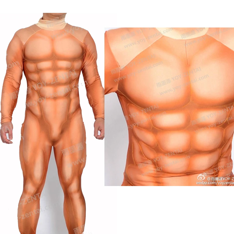 Женский высококачественный костюм с подкладкой для мышц супергероя|muscle suit|super hero