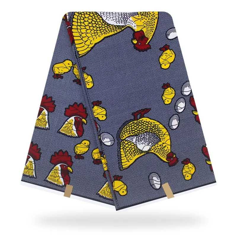 

Excellent design veritable dutch real hollandais wax ,African printed fabric 100% cotton high quality ! J51308