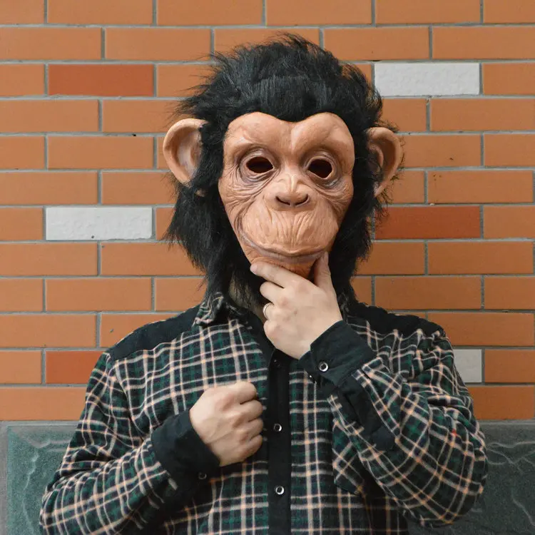 Funny Animal Cosplay Monkey Mask Scary Adult Latex Mask Costume Funny Animal Cosplay Monkey Mask Scary Adult Latex Mask Costume Halloween Party Ball Holiday Masquerade Latex 32789363095html