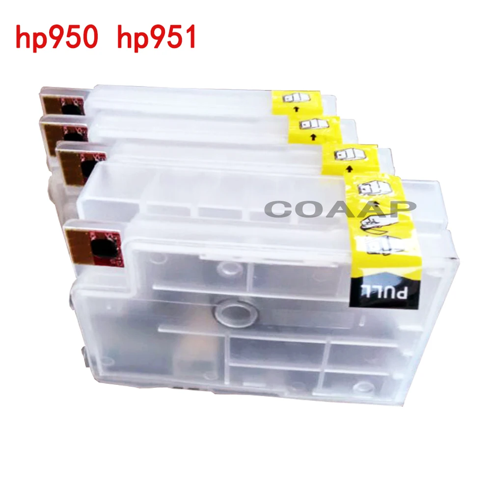 Многоразовый совместимый картридж hp 950 951 4 шт. пустые картриджи для Officejet Pro 8600 Premium
