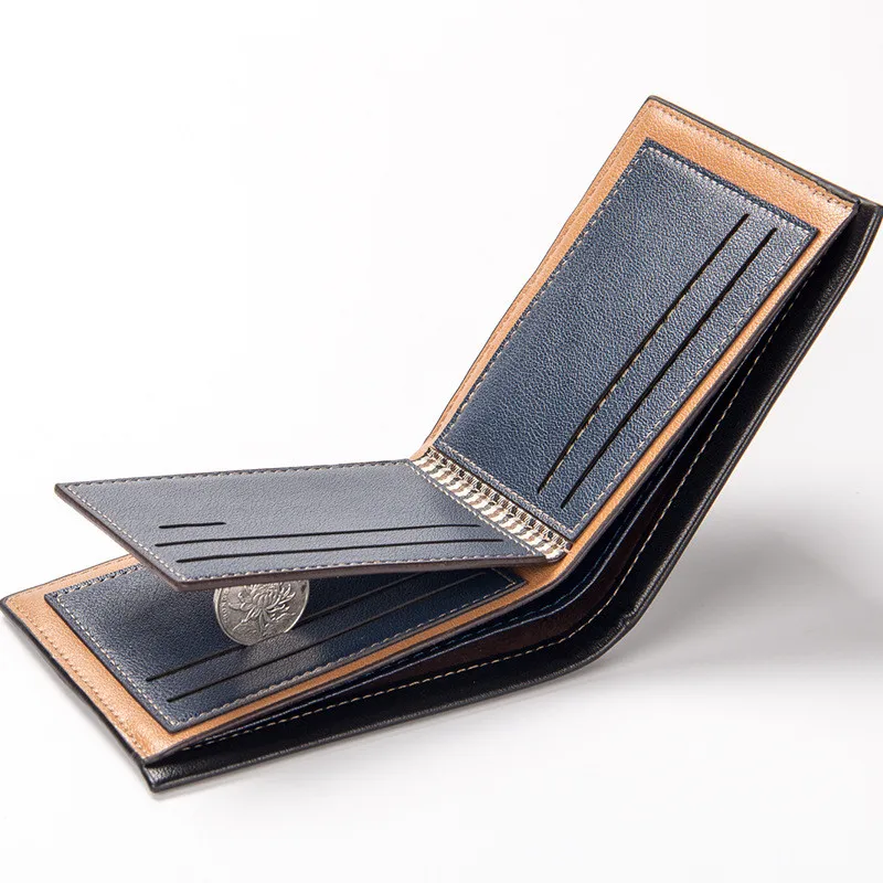 Top 2019 Vintage Men Leather Brand Luxury Wallet Short Slim Male Purses Money Clip Credit Card Dollar Price Portomonee Carteria Top 2019 Vintage Men Leather Brand Luxury Wallet Short Slim Male Purses Money Clip Credit Card Dollar Price Portomonee Carteria
