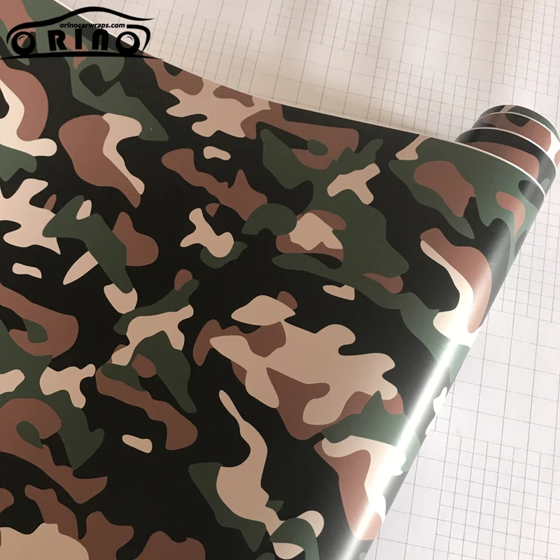 Black Green Vinyl Film Wrap-4