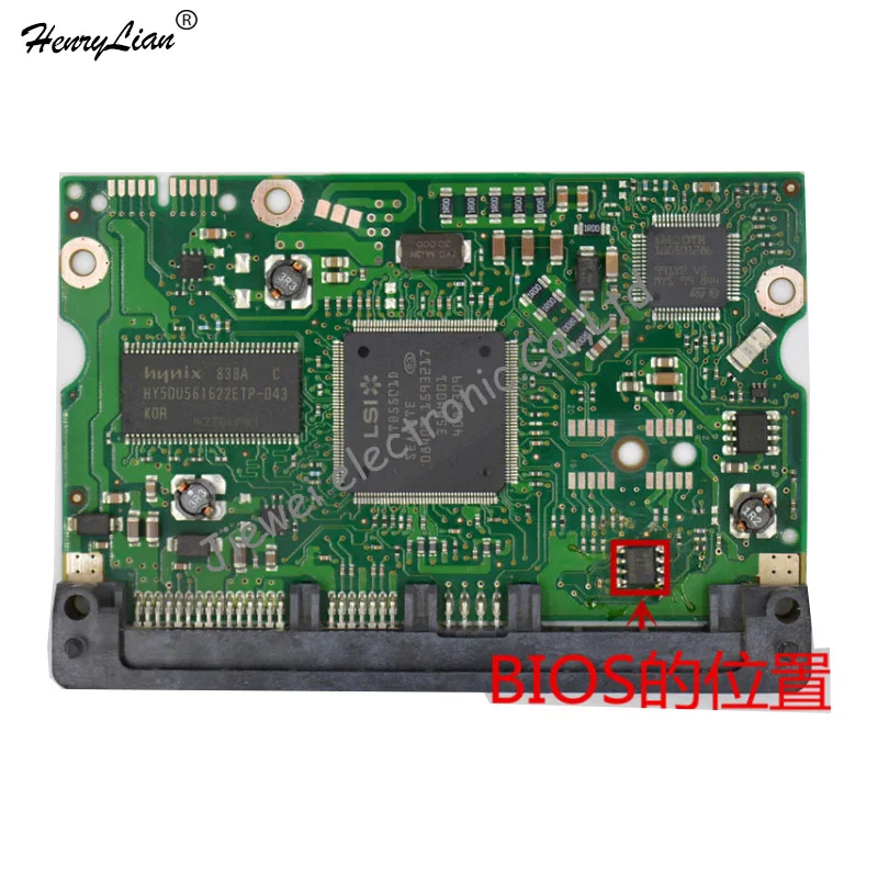 Для ST3500320AS ST3500620AS ST3500820AS 500GB 7200RPM.11 HDD PCB/BOARD номер: 100466725 REV A DLAJ 4 100468974 100468972|pcb hdd|for hddpcb