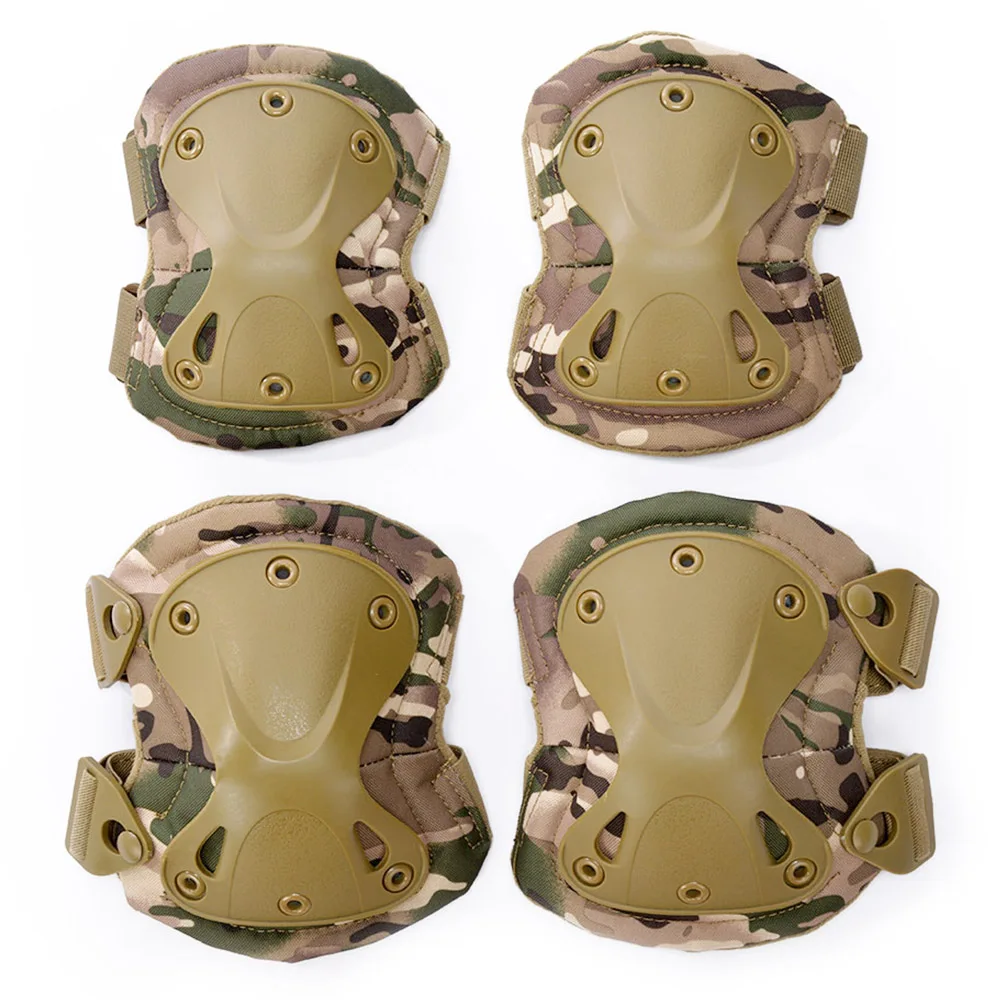 Military Tactical Knee Pads set Combat Airsoft Paintball Gear Hunting
