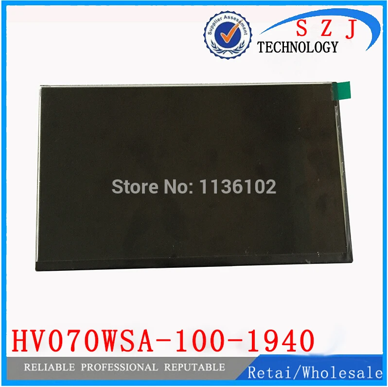 

New 7'' inch Tablet pc HV070WSA-100 HV070WSA HV070WSA-100-1940 for LCD display P1000 P6200 P3100 P3110 free shipping