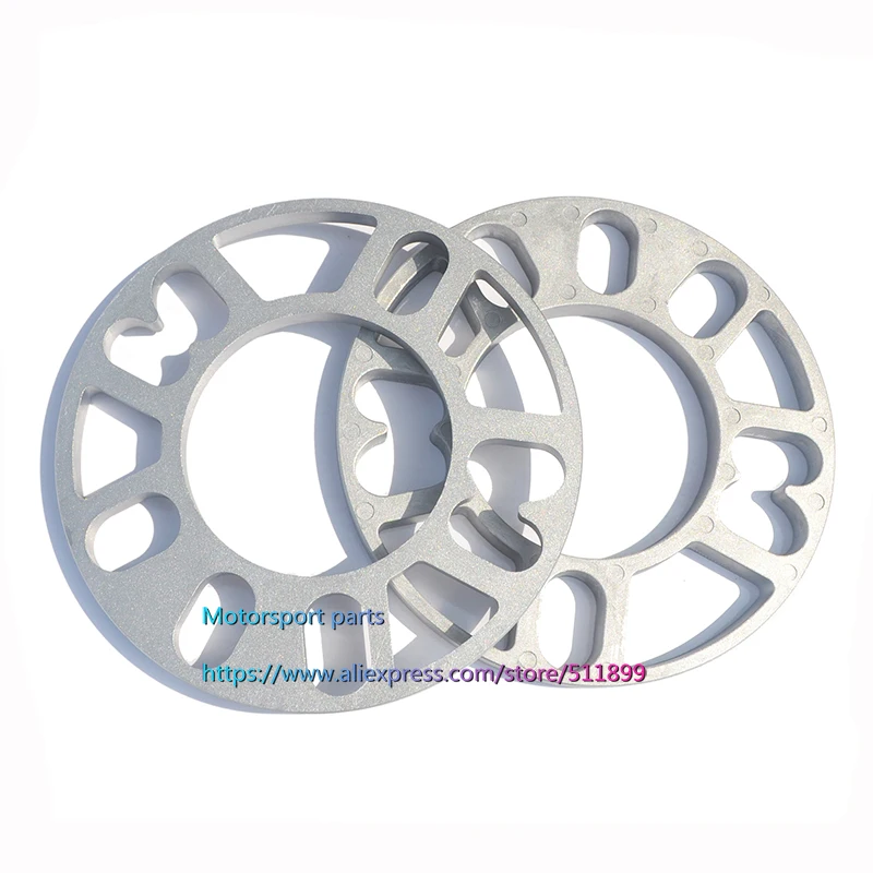 2 X 10 mm Llantas De Aleación Espaciadores cuñas Ajuste Peugeot 106