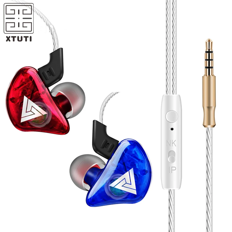 In-Ear Hybrid Pro HD Earphone HiFi Mega Bass Dynamic Headphones With Mic Noise Reduction Headset 3.5mm for Xiaomi Huawei Earplug |