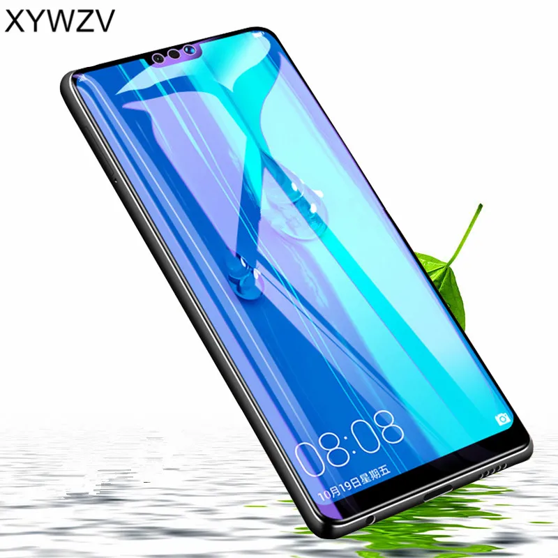 Полный Клей закаленное Стекло для huawei Y9 2019 Экран протектор защитная пленка