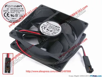 

Delta Electronics DFB0824HH DC 24V 0.18A 2-Wire 80x80x25mm Server Cooling Fan