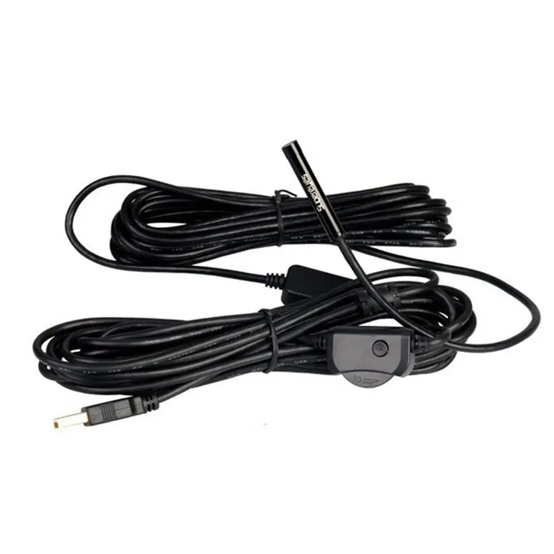

Supereyes Waterproof 10 m Tube Diameter 7 mm Endoscope Inspection Camera 100X Flexible Borescope Endoscope for Smartphone PC