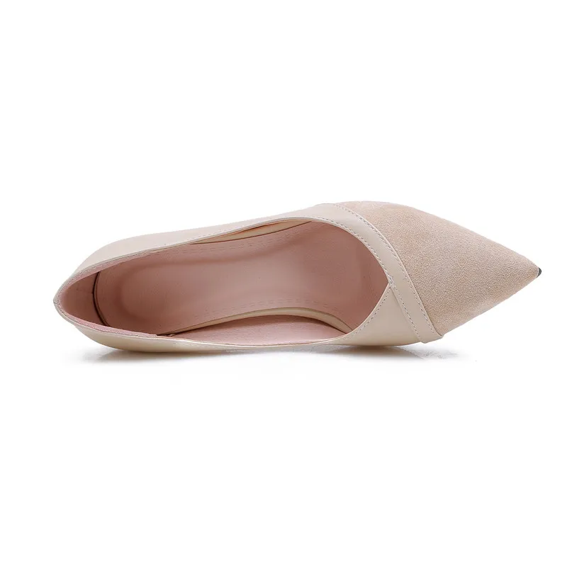 33 Women Elegante Wedding nero donna Size Square pumps alti Prom Tacchi Fashion Shoes 43 Beige For Asumer Big qE7FF8