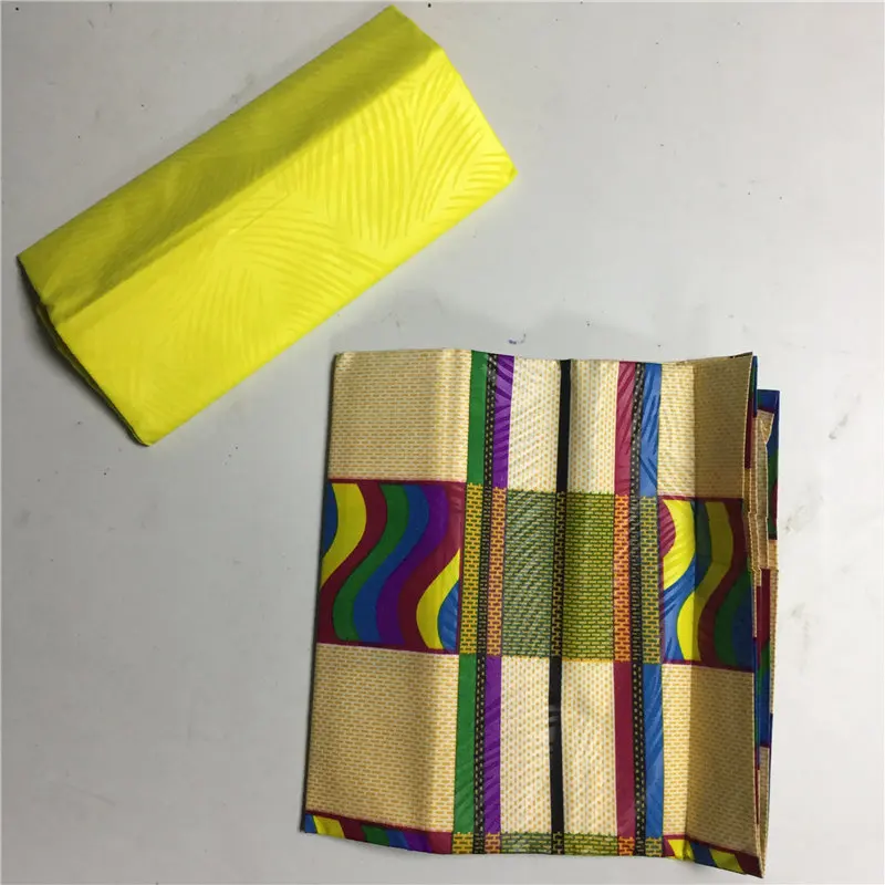 

2+2 yards 2019 Hot sale bazin riche getzner high quality african new ankara african wax print kente match Women fashion wax