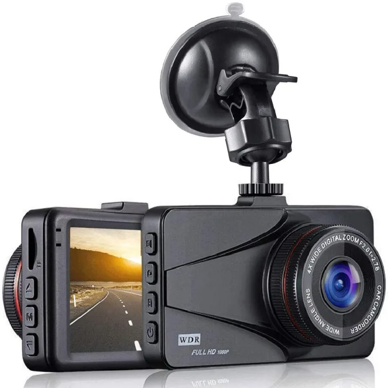 

Hot Dash Cam Car Camera 1080P Full HD 3.0 LCD Dashcam 170 degree Angle Camera for Car G-Sensor WDR Motion Detection