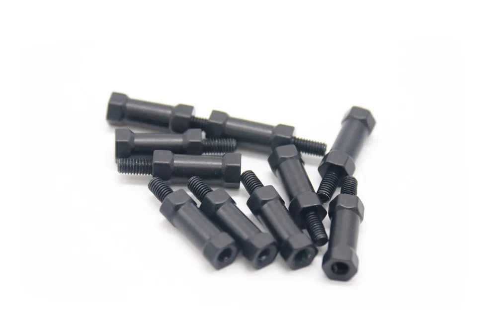 

TCMM FPV M3x15mm+6mm Threaded Hex Standoff Pillar Aluminum Column Spacer for FPV Racing Drone Parts