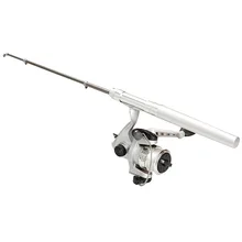 Мини-растягивающаяся удочка для удочки с ручкой карманного типа с нейлоновой линейкой