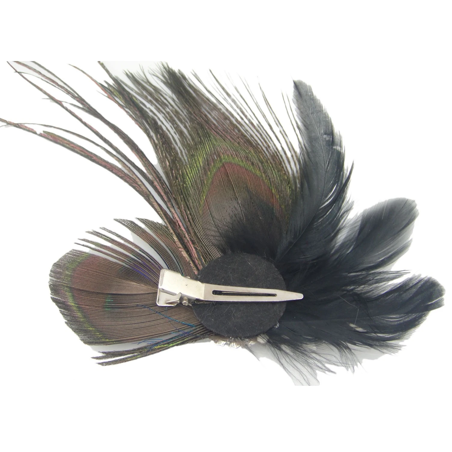 Симпатичные заколки для волос с перьями павлина красивые и стильные заколки для волос с перьями модный Декор для волос заколки для волос из