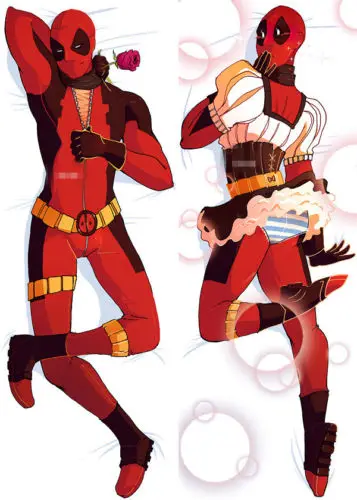 

Marvel Deadpool Wilson Dakimakura Hugging Body Bedding Pillow Case Cover 150CM