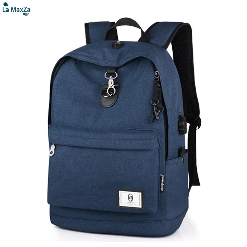 

Oxford Spinning Anti-theft Waterproof 16 Inch Large Capacity Reflective USB Charging Travel Sports school Breathable Backpack