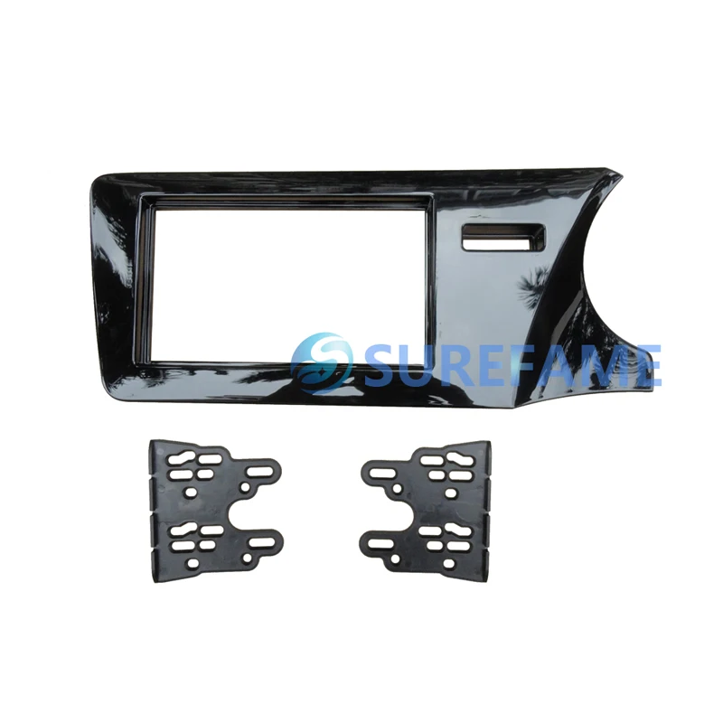 

Double Din Car Audio Frame for Honda 2014-2015 City (Right and Left Wheel) Dash Kits Stereo Adapter CD Trim Panel DVD Kit Fascia