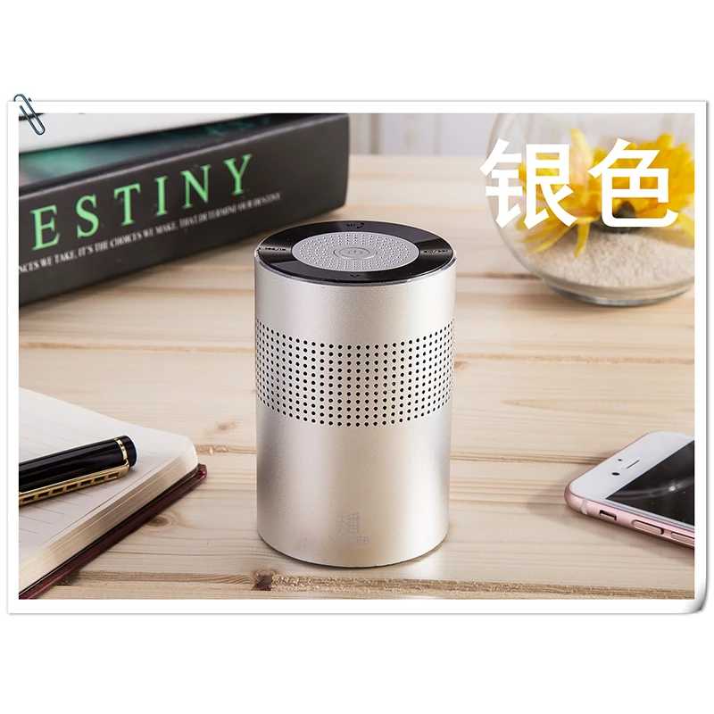 SAMTRONIC компактная алюминиевая портативная bluetooth колонка из сплава встроенный