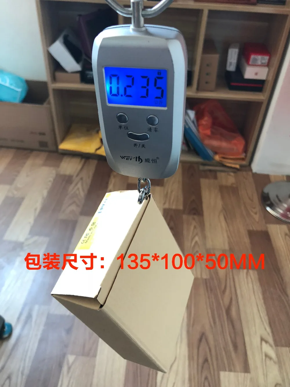 fio 21 teclas mini numpad led backlight