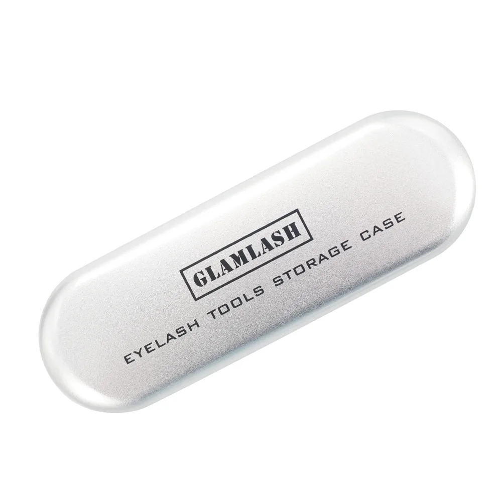 Silver Big GLAMLASH портативные щипцы для ресниц корпус розовое золото/серебро ресниц коробка для хранения Макияж сумка кисточка-карандаш футляр для карандаша для глаз - Цвет: Silver Big