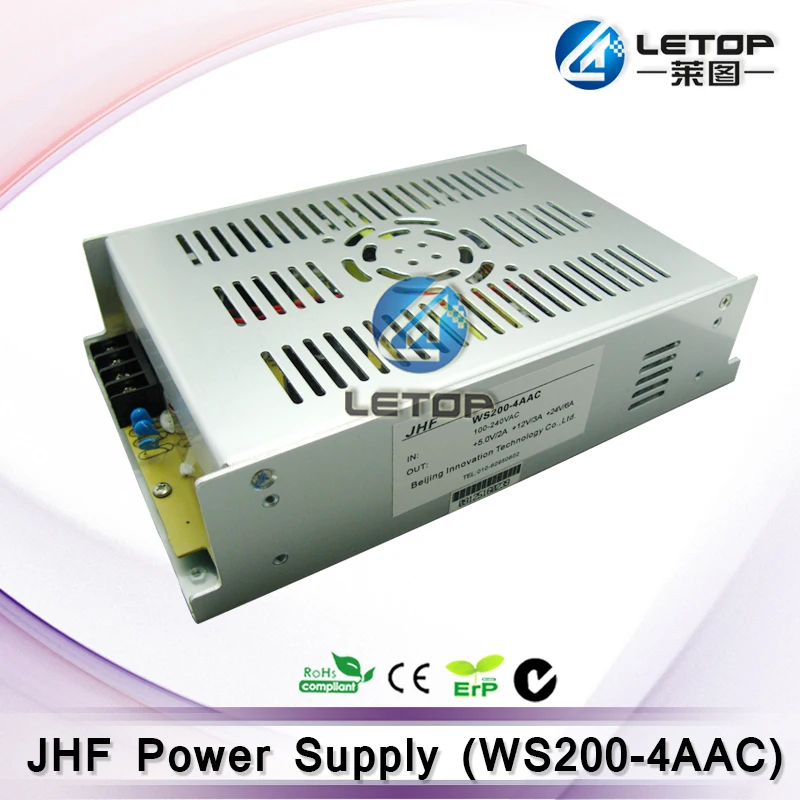 طابعة الحبر WS200-4AAC ، امدادات الطاقة لل jhf 5 فولت 2a ، 12 فولت 3a ، 24 فولت 6a المذيبات الطابعة