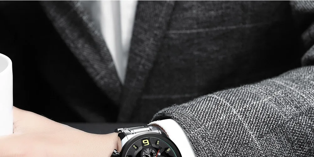 Relogio Masculino NIBOSI Men Watches Top Brand Luxury Waterproof Sports Watches For men Stainless Steel Clock Reloj Hombre 2018  (20)