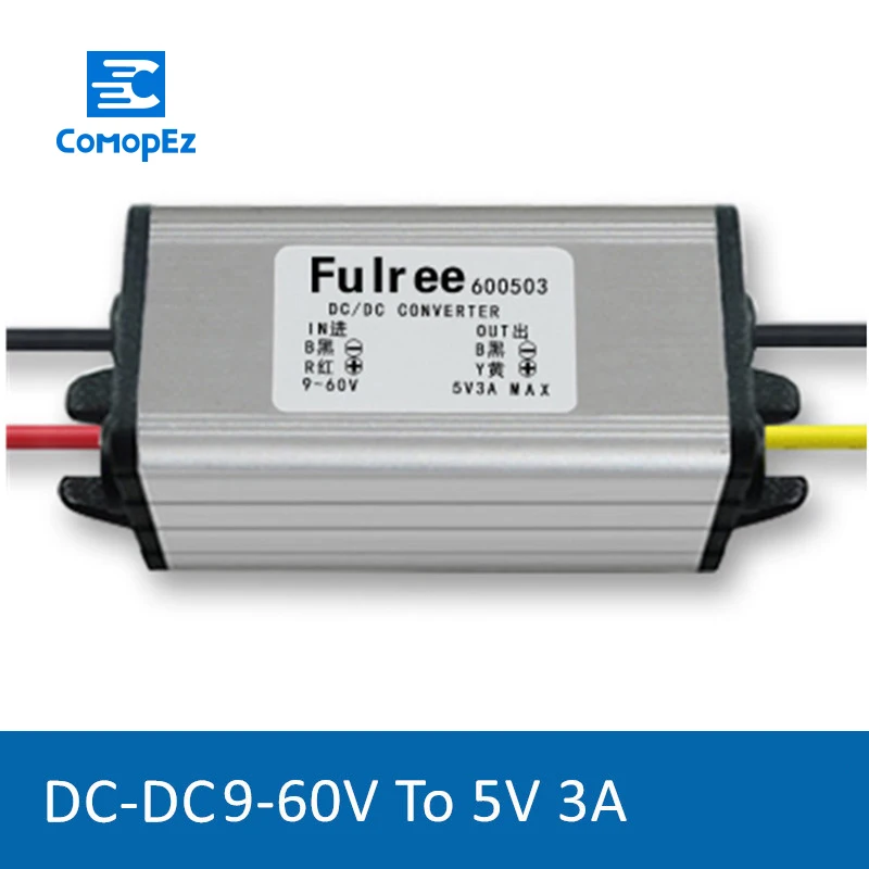 

DC-DC Buck Power Converter 12V/24V to 5V 3A