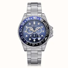 Fashion Three-eye Simple Watches Decorative Double Scale Fashion Watch Fashion Three-eye Simple Watches Decorative Double Scale Fashion Watch