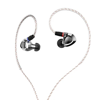 

SHANLING ME500 Triple Driver Hybrid Earphones Knowles Driver 2BA+DD HiFi Music In-Ear Earphones with Detachable MMCX Cable