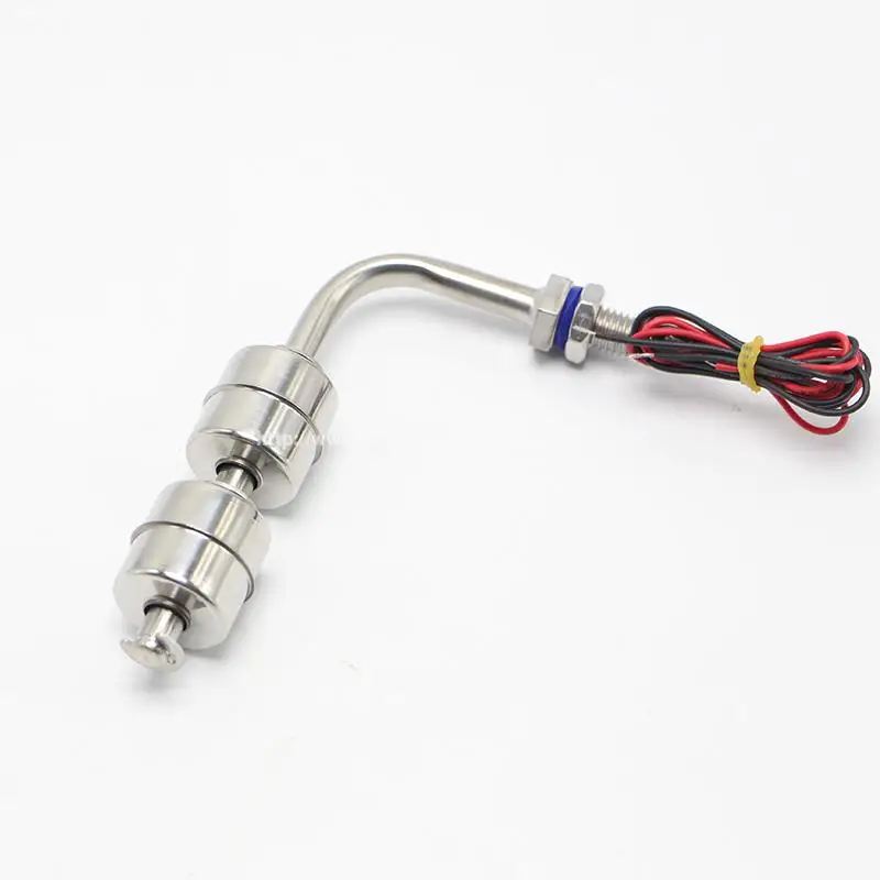 100V M10*1.5mm Side Mount Horizontal Water Level Sensor Liquid Stainless steel Float Switch ZSL11510-2 1A1 | Инструменты