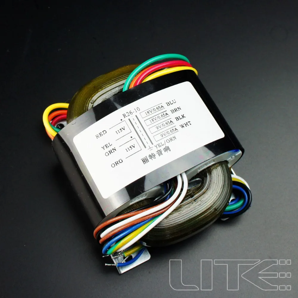 LITE высококачественный трансформатор R-Core 115 в/230 В 40 Вт (40 ВА) для