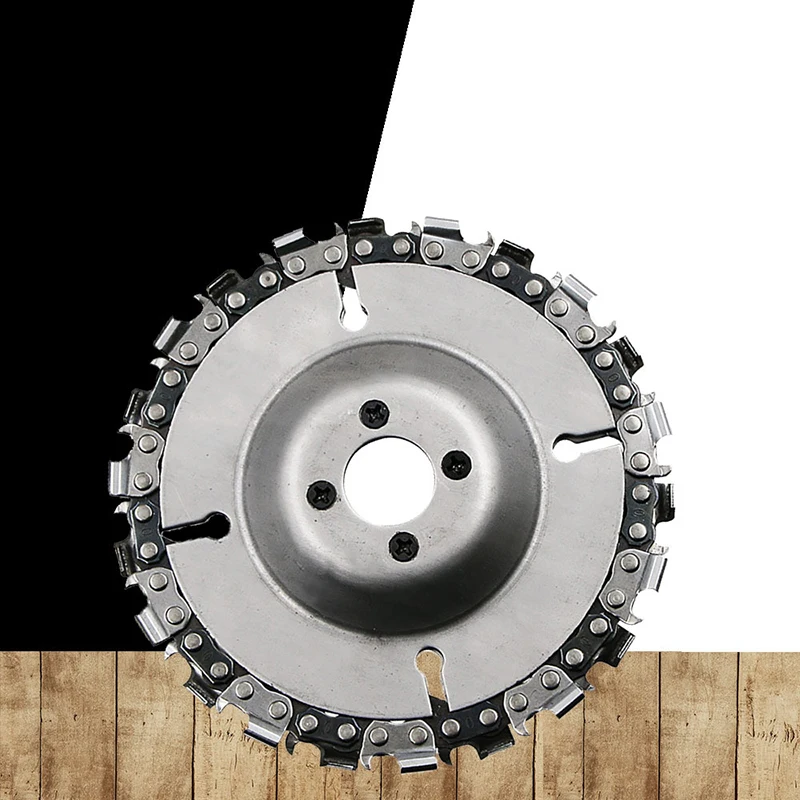 

Engraving 10000-13000 RPM Carbide Round Carving Grinder Disc chain Cutting Tool 4" For rotary tool Plastic Wood