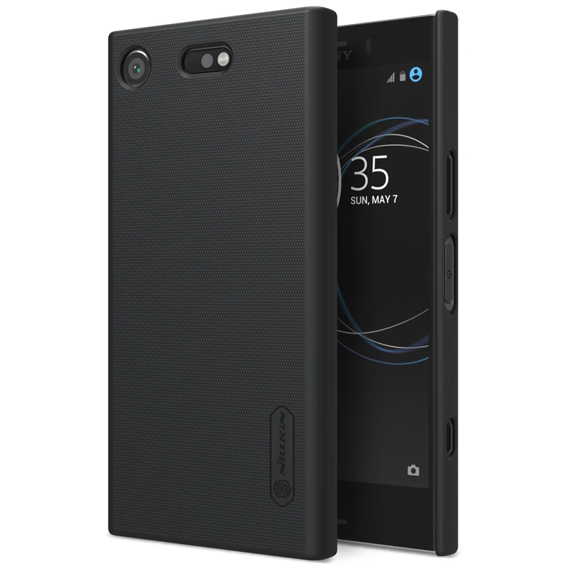 Для sony Xperia XZ1 Compact Nillkin супер матовый защитный жесткий чехол для задней панели ПК для sony XZ1 Mini чехол для телефона+ защитная пленка