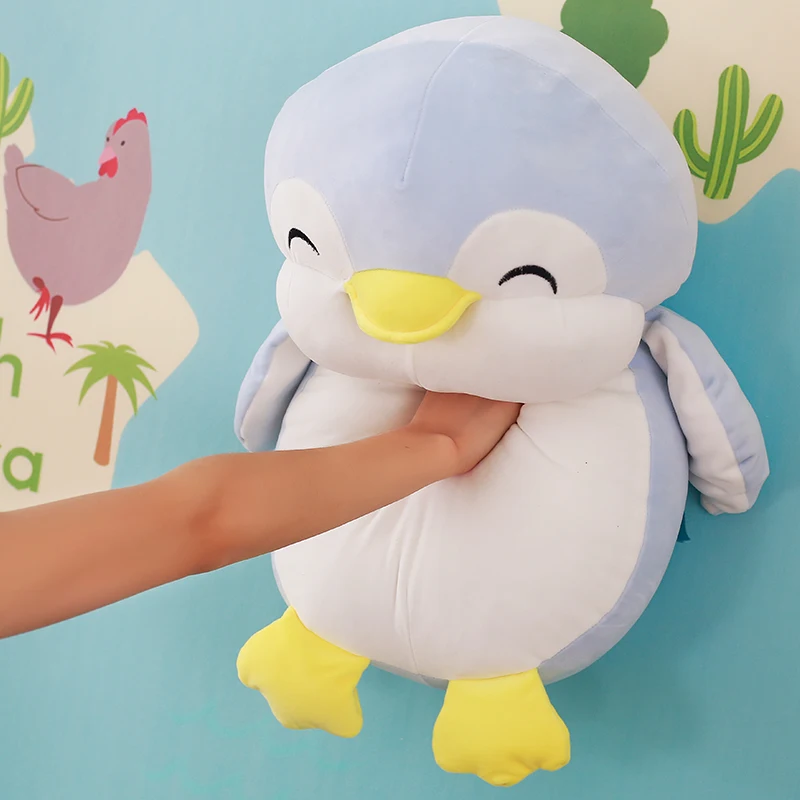Мягкий толстый пингвин плюшевые игрушки укомплектованные мультфильм животных кукла модная игрушка для детей милые девочки Рождественский подарок на день рождения
