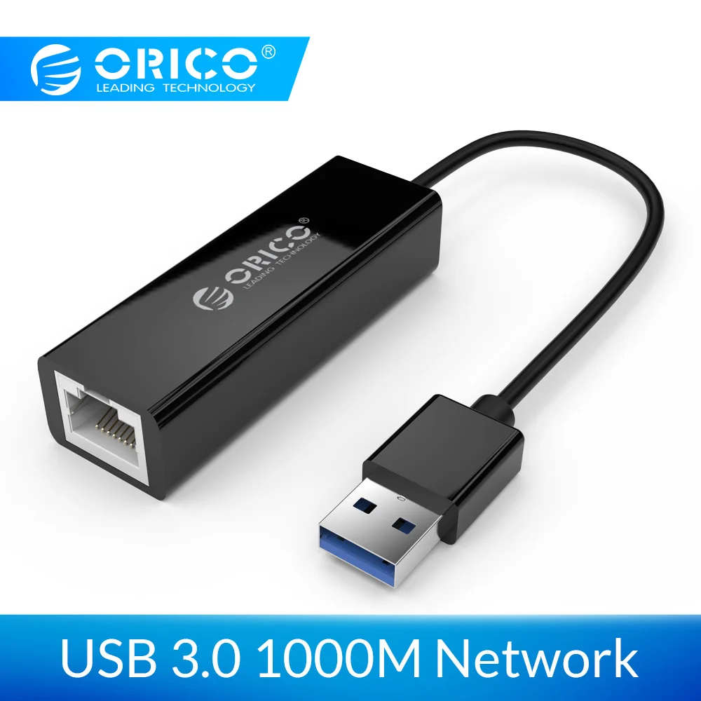 ORICO USB 3,0 Gigabit Ethernet адаптер USB к RJ45 10 м/100/1000 M Lan сетевая карта для Windows 10 8 8,1 7 XP Mac OS usb lan