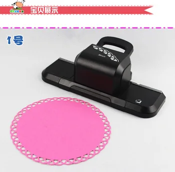 

new design(6 design can choose of )of 4" all around craft punch for Scrapbook Handmade /embossing punches/level border puncher