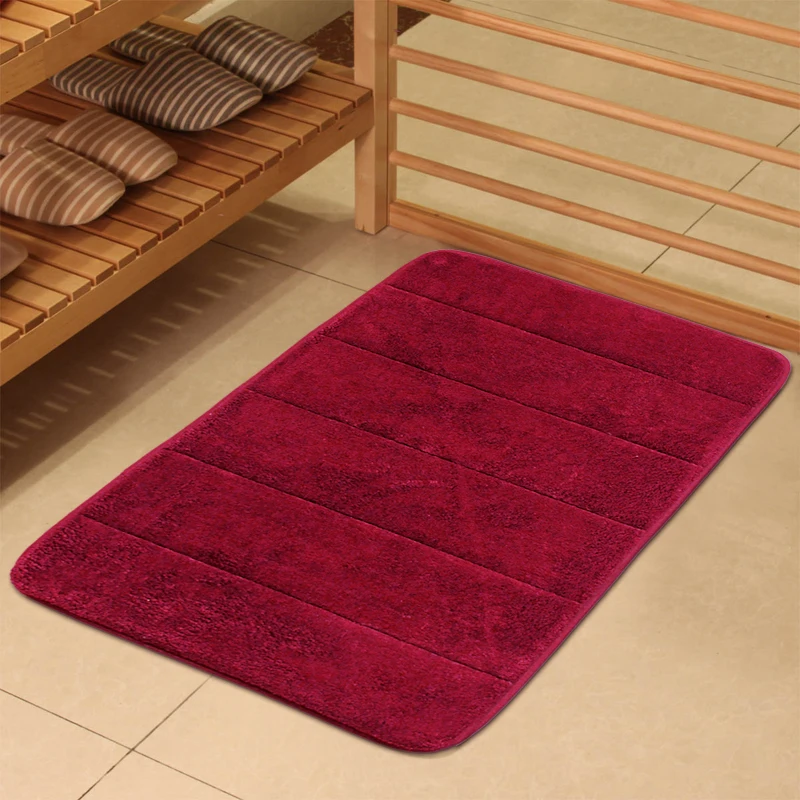 40*60CM memory foam mini bath mat for children anti slip kids area rugs