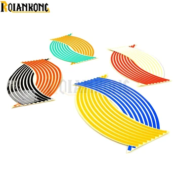 

motorcycle sticker Colorful motor wheel stickers Reflective Rim Strip for Yamaha MT-01 MT-02 MT-03 MT-07 MT-09/Tracer MT-10/ABS